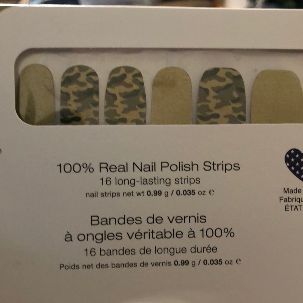 Color Street Camo Glam-ouflage Dry Polish + Bonus
